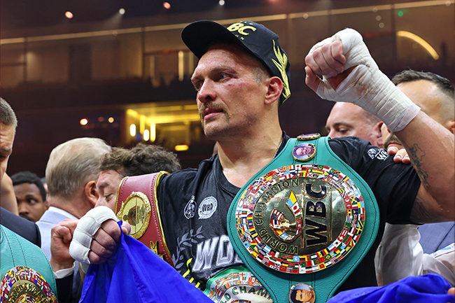 Oleksandr Usyk Credits Jesus Christ for Victory Over Tyson Fury