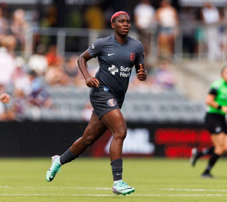 Asisat Oshoala Makes History in Bay FC’s Win Over Racing Louisville