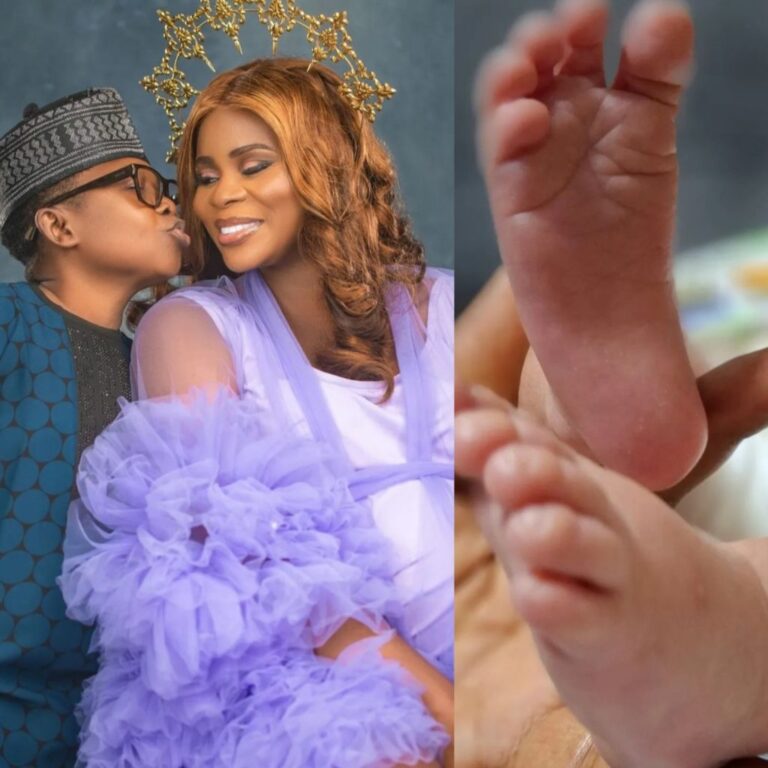 Chinedu Ikedieze, also known as Aki, and his wife are celebrating the arrival of their new baby boy.