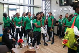 Super Falcons Arrive in Bordeaux Ahead of Paris 2024 Olympics