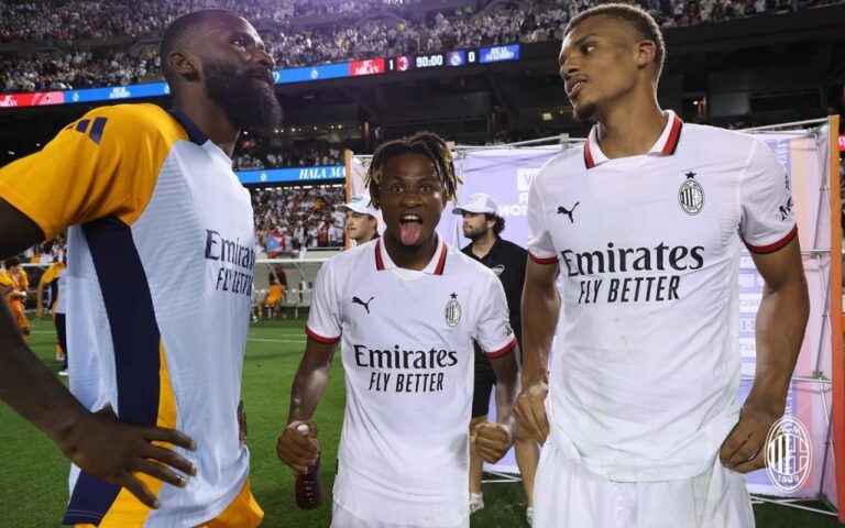 Chukwueze Scores Winning Goal as AC Milan Defeat Real Madrid in Friendly