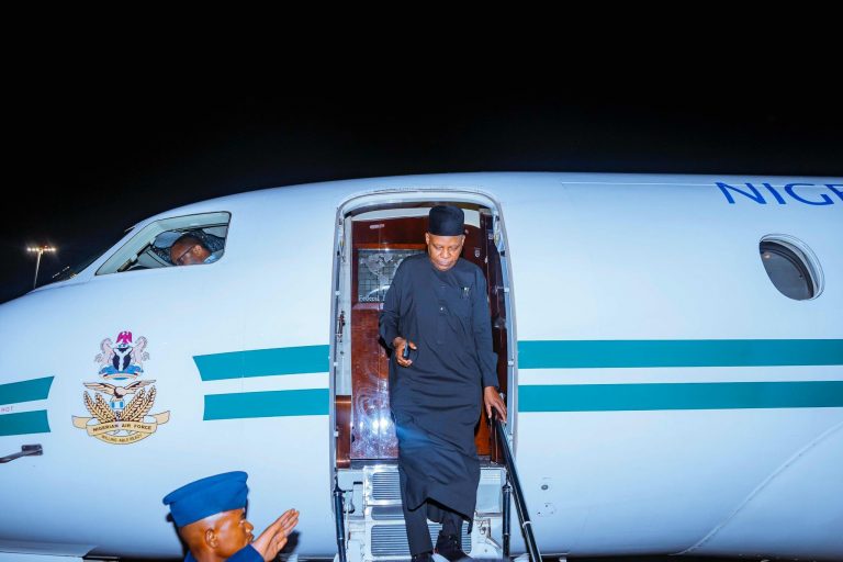 Vice President Kashim Shettima Arrives in New York for 79th UNGA