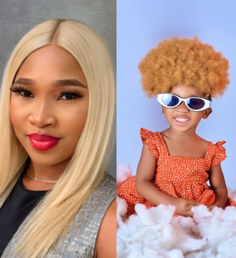 Nollywood Actress Pens A Heartfelt Message to Her Daughter on Her 2nd Birthday As She Shares Beautiful Pictures Of The Baby Actress