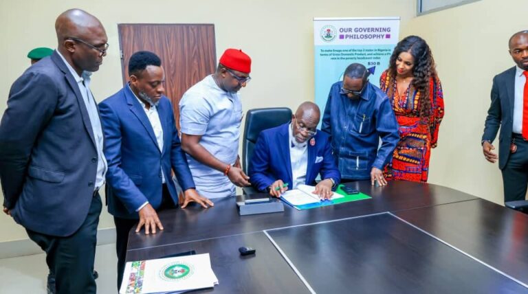 Enugu State Signs MoUs to Boost Economic Growth, Targets $30 Billion Economy